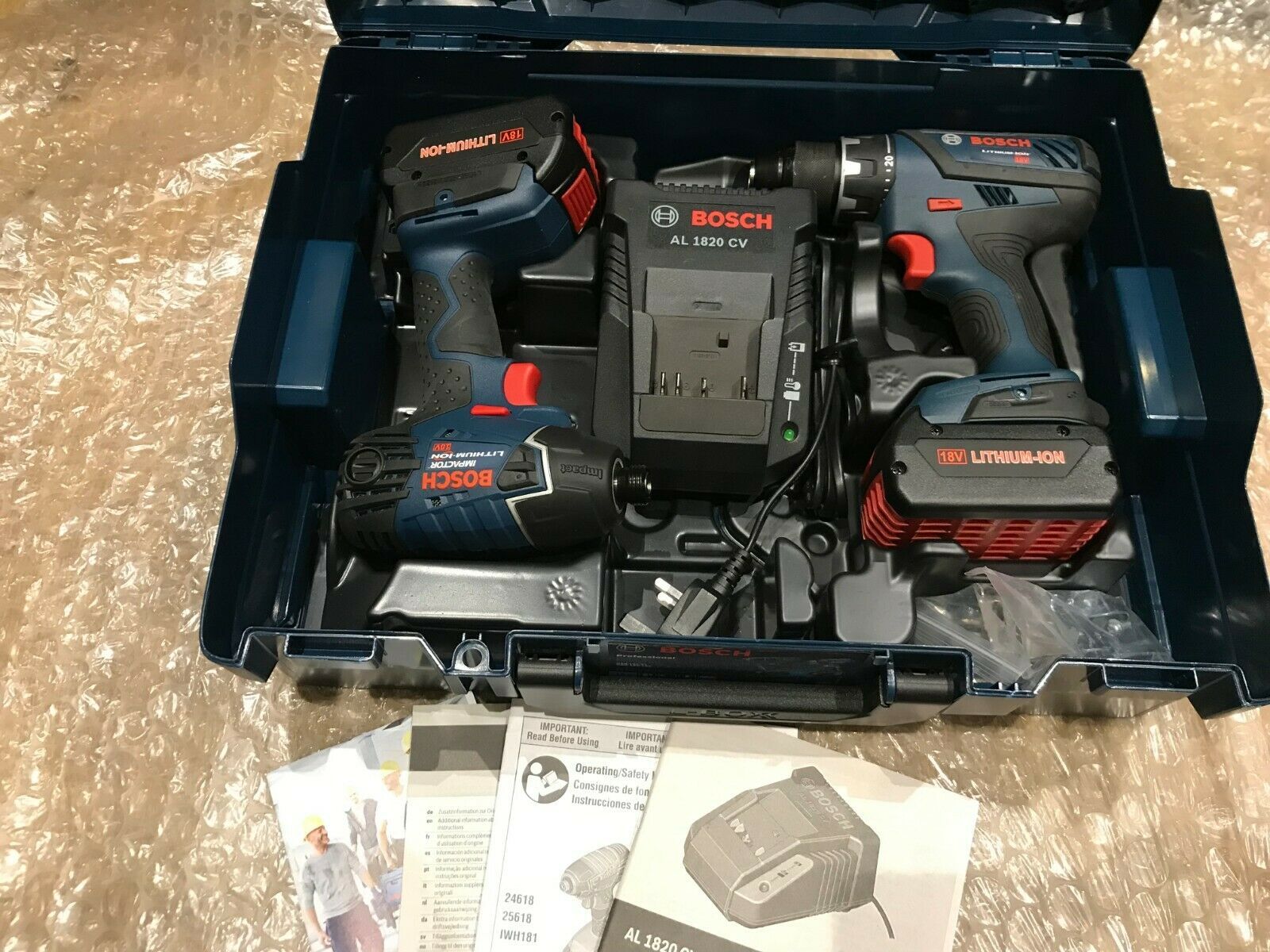 2020 Bosch Twin Kit 2 X 4ah L Boxx New From Augfshiakhfj 17 98