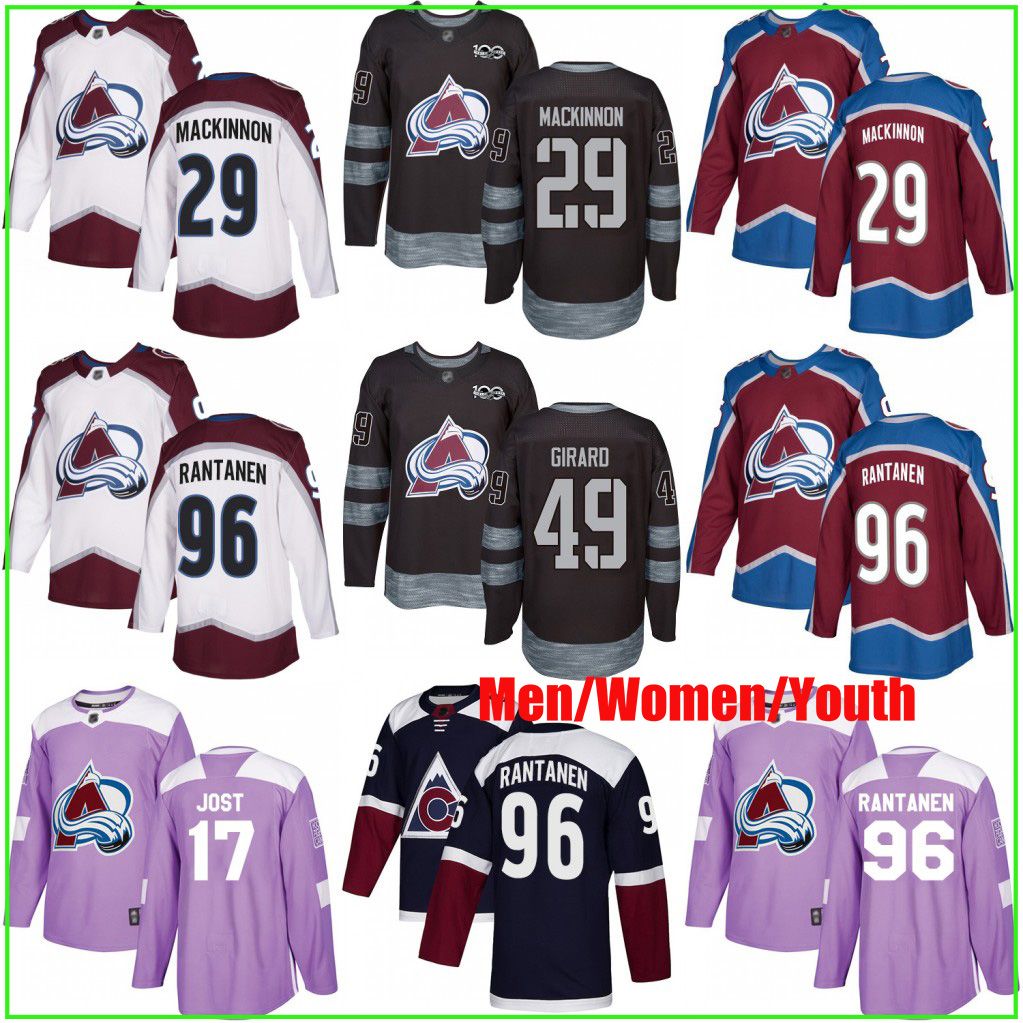 pink colorado avalanche jersey