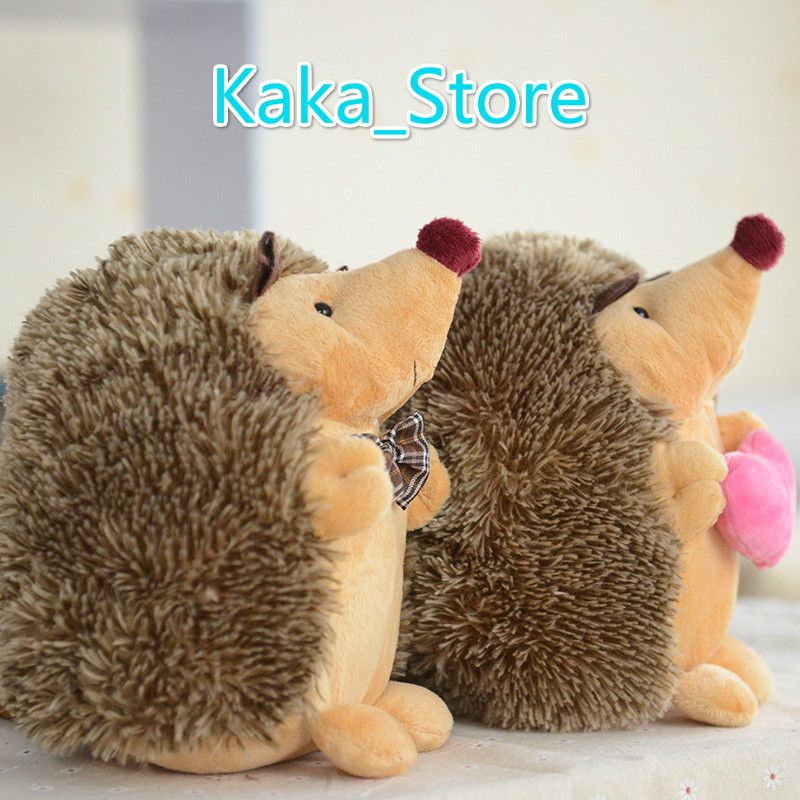 stuffed hedgehog dog toy