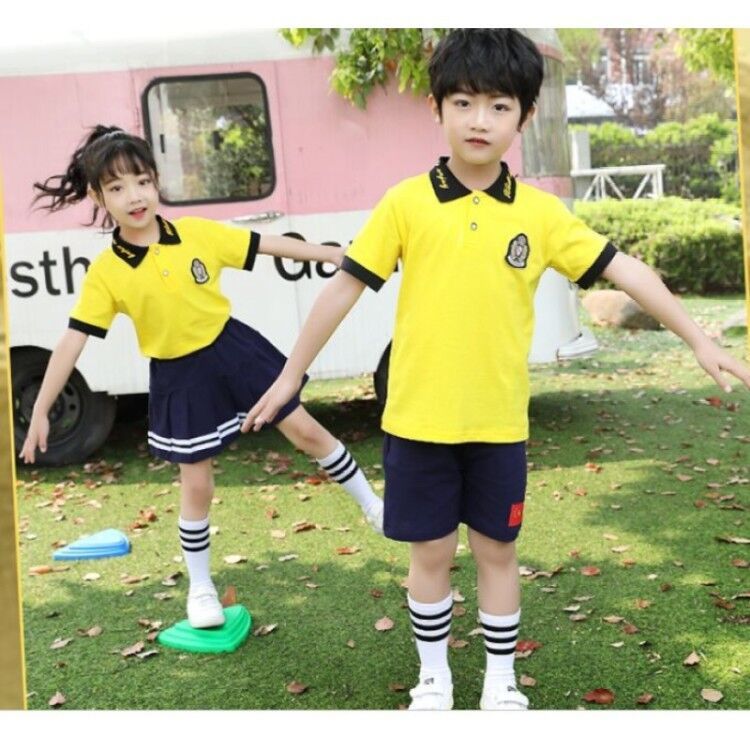de deportes de los niños jardín de infantes uniformes escolares uniformes verano nueva
