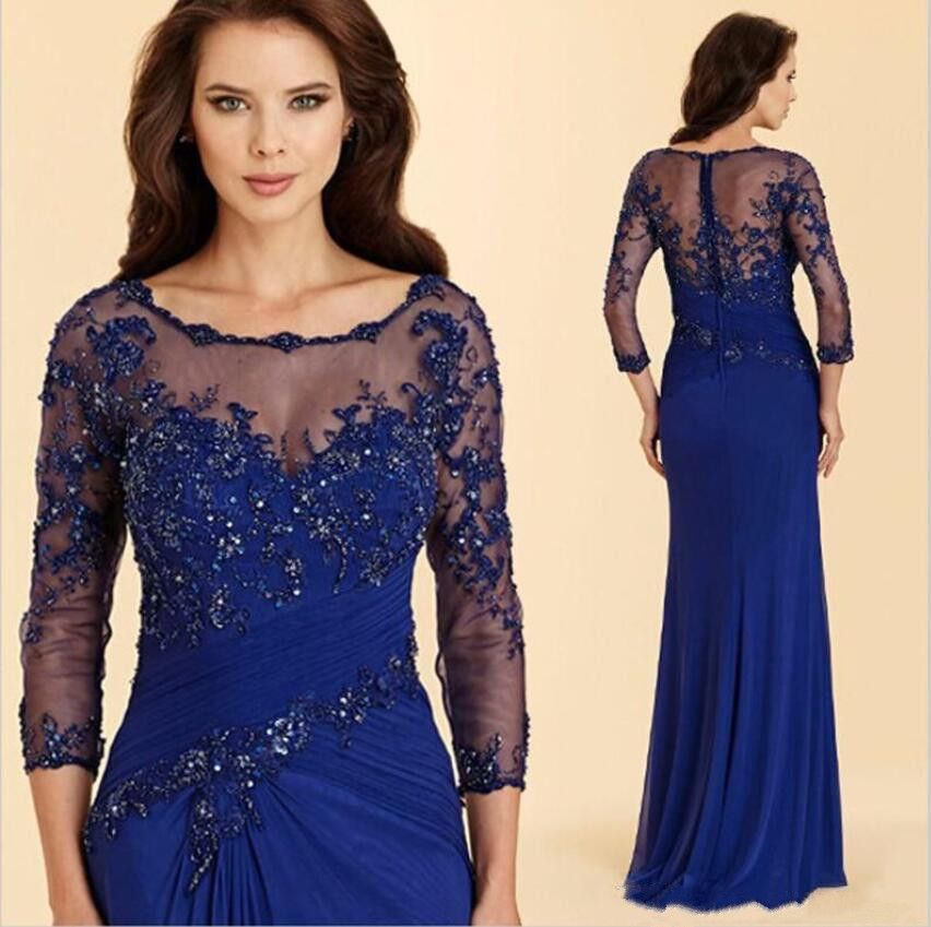 royal blue mother of the bride outfits