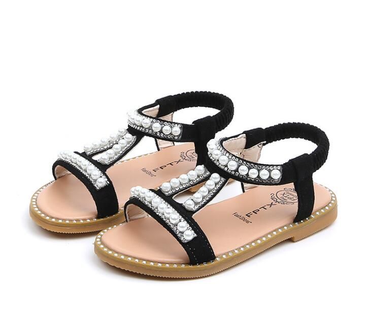 girls pearl sandals