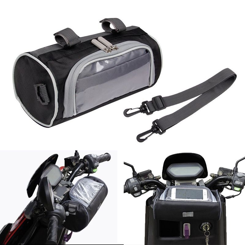 Windshield Bag Motorcycle Front Handlebar Fork Storage Container Car