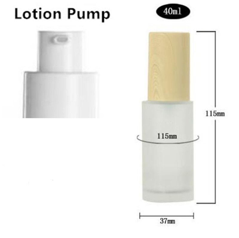 40 ml lotion pomp fles