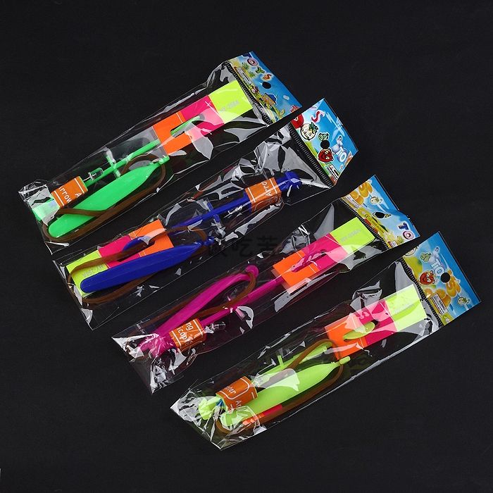 led rubber band helicopter