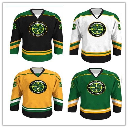 black and green hockey jersey