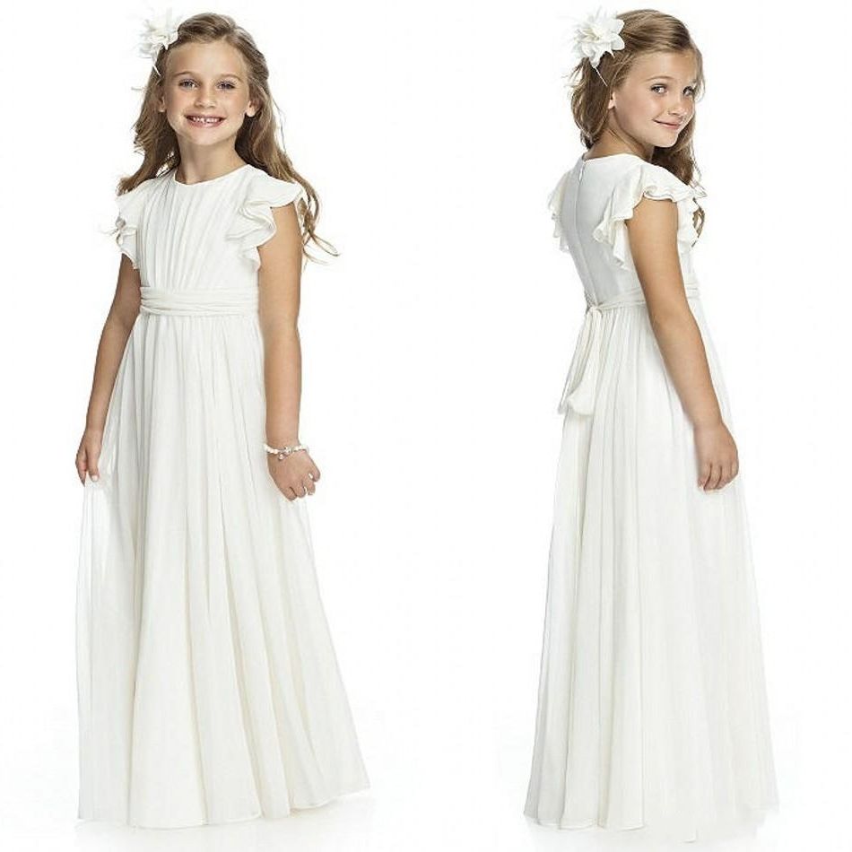 simple first communion dress