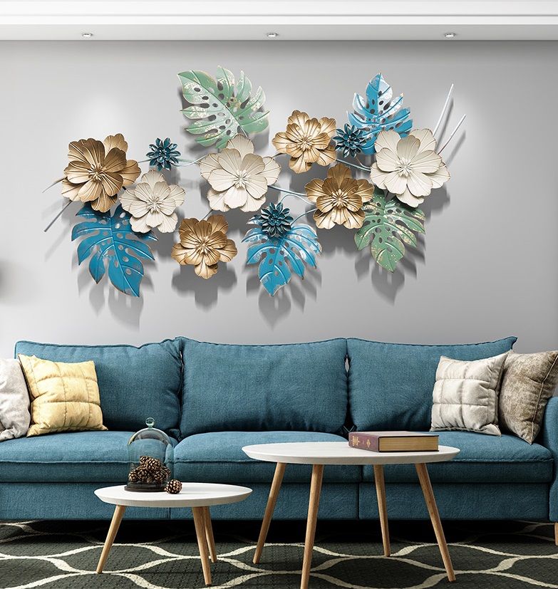 2020 Iron Art Wall Decoration Living Room Background Wall ...