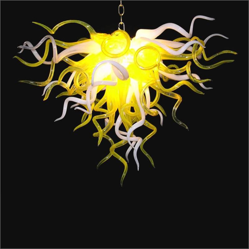 Fashionable Abstract Outdoor Blown Murano Glass Chandeliers