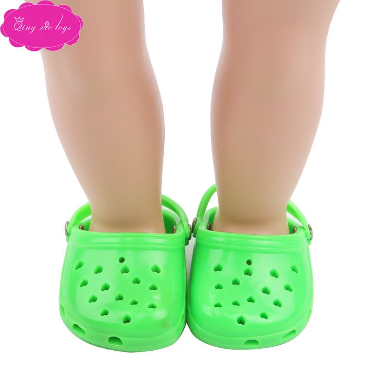 The New Confectionery Colored Croc Sandals, A Summer 2020