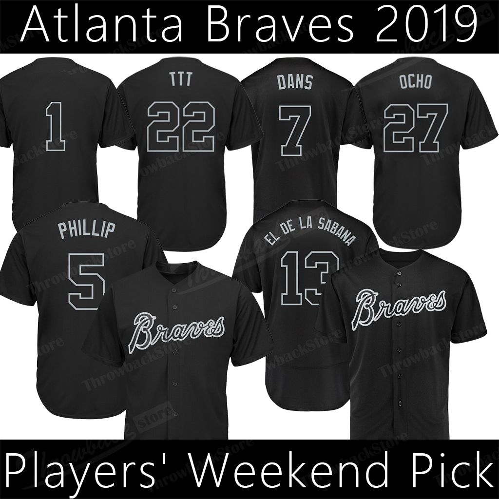 atlanta braves players weekend jerseys