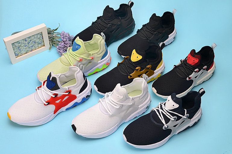 nike epic react presto 19ss olive green yellow black white