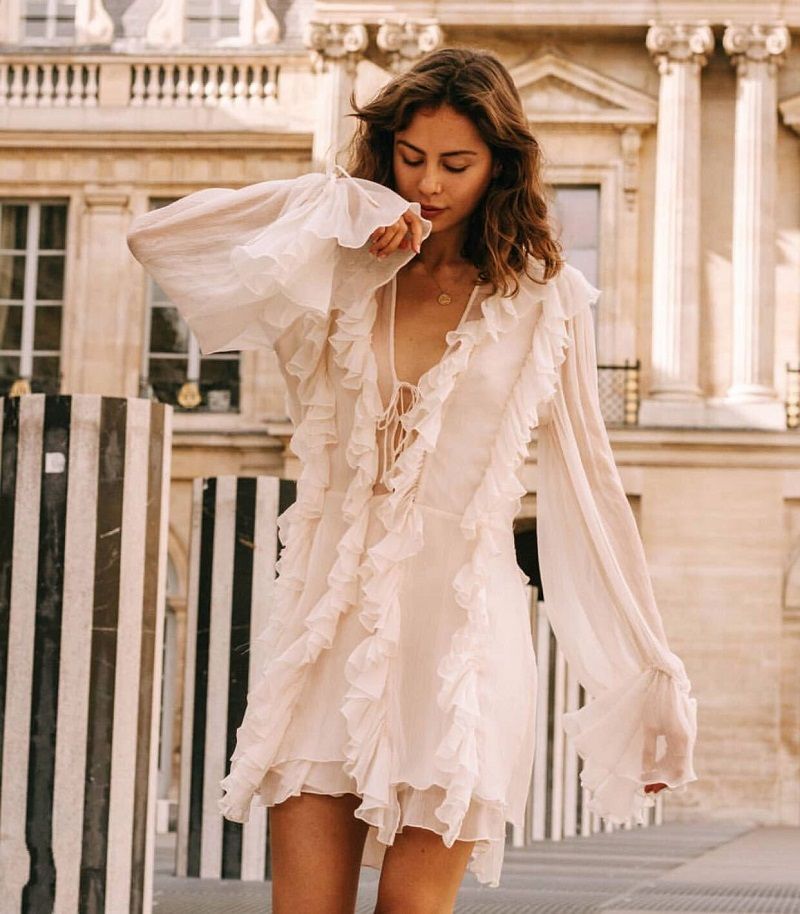 robe de plage luxe