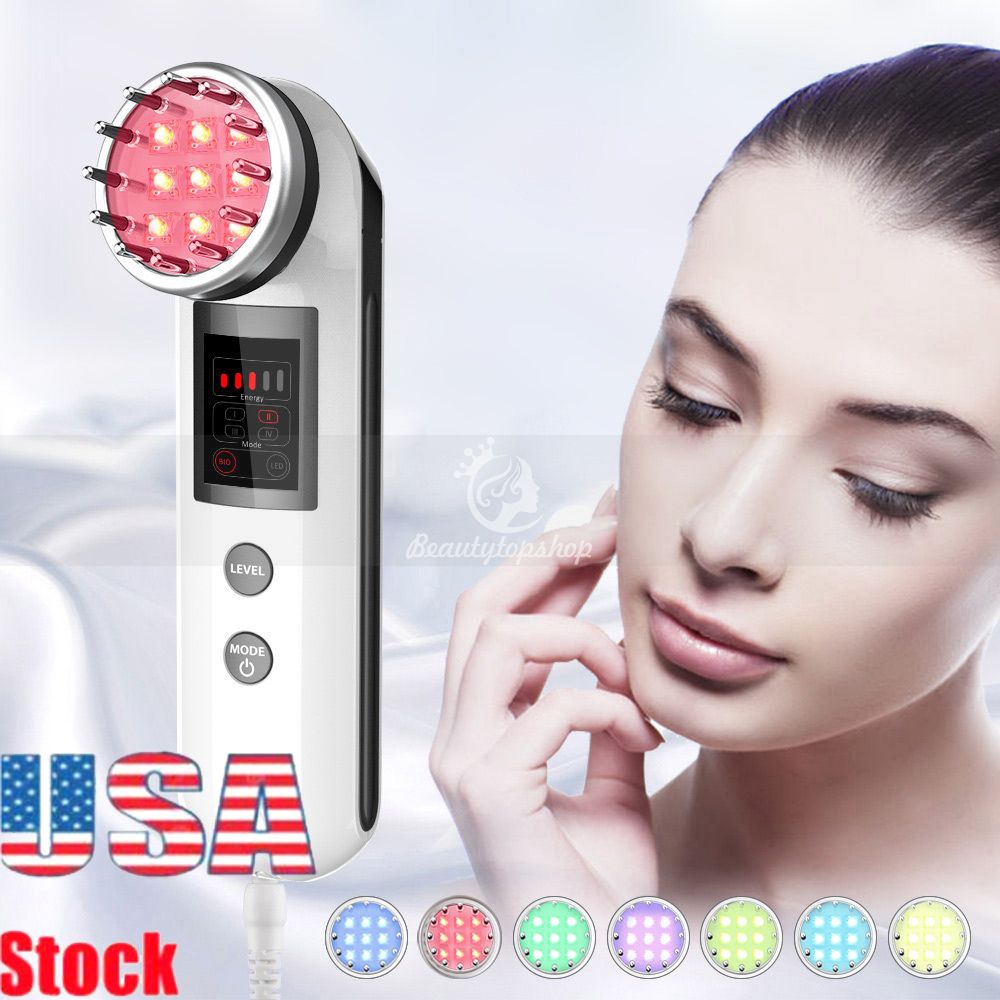 Home Use Photon LED 4 Light Micro Current Therapy Skin Rejuvenation