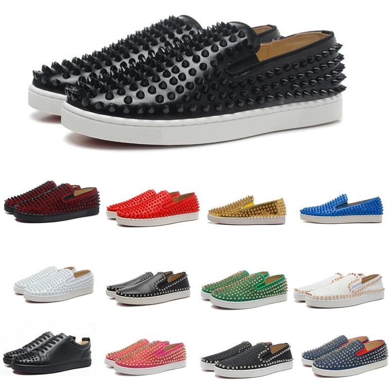 red bottom loafers womens