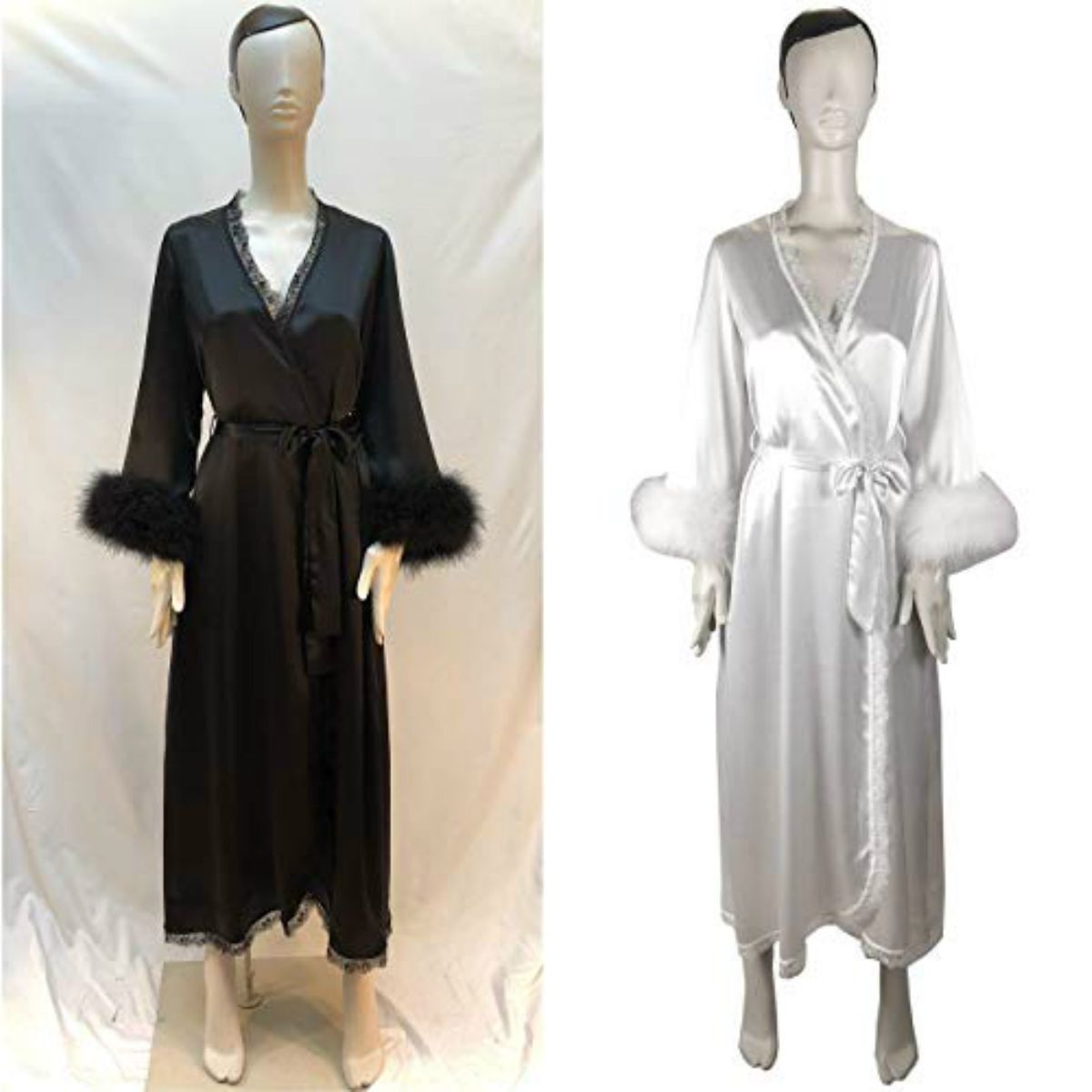 sheer long nightgown