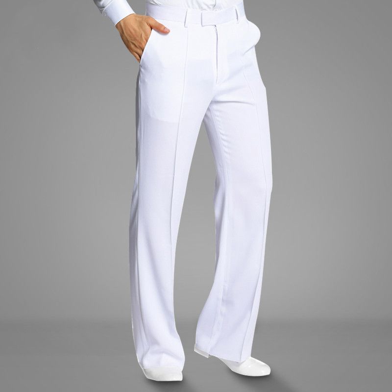 2020 Mens Latin Pants Ballroom Dance Pants For Boy Salsa Samba Rumba