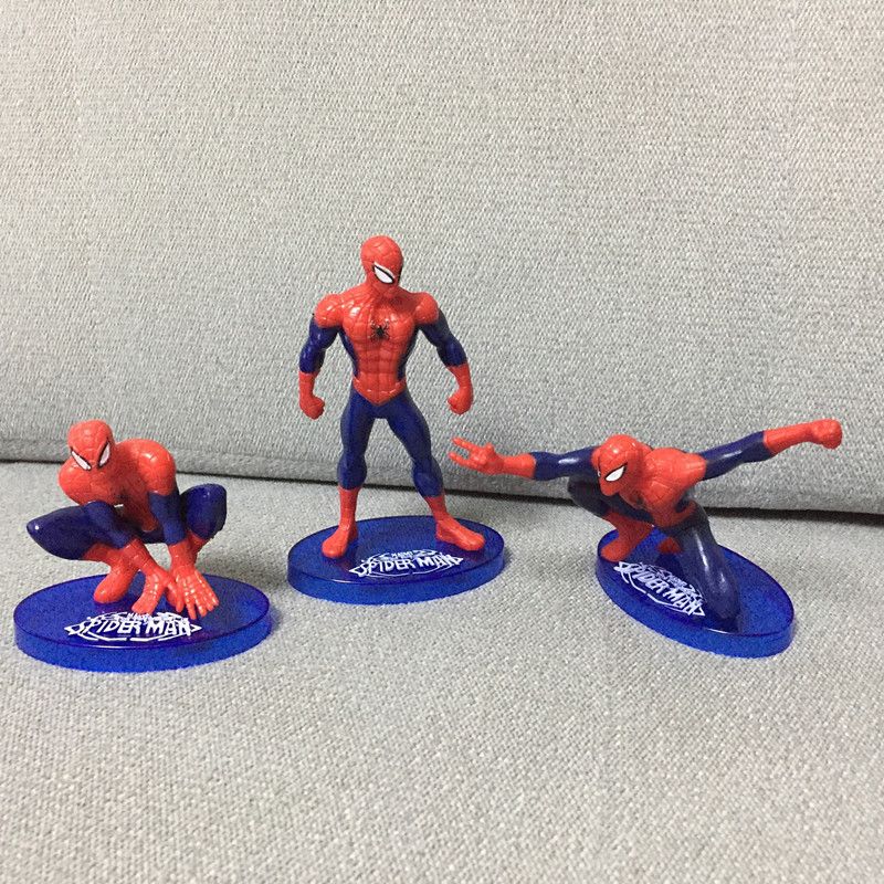 2020 7 10cm Spider Man Figure Cartoon Toy Different Poses