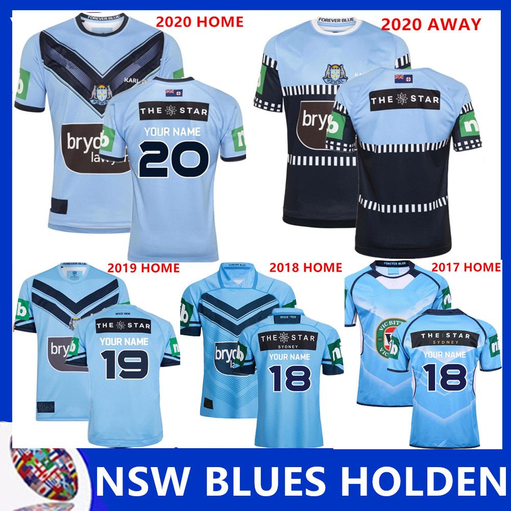 NSW BLUES Rugby 2019 Men Home Jersey 