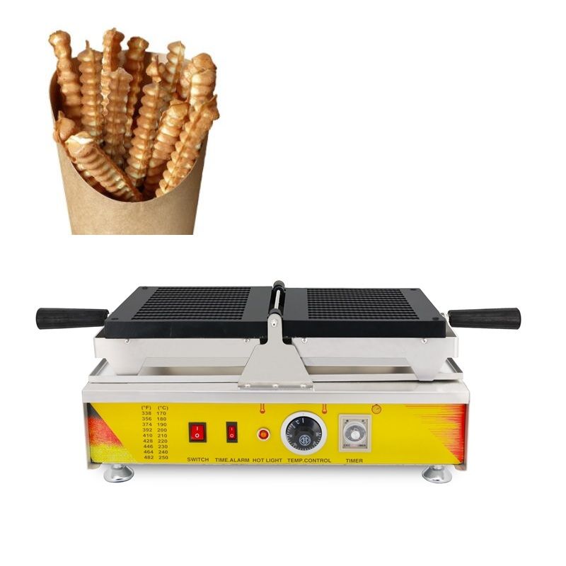 2020 Commercial Non Stick Twist Shape Long Fries Maker 110V 220V Long