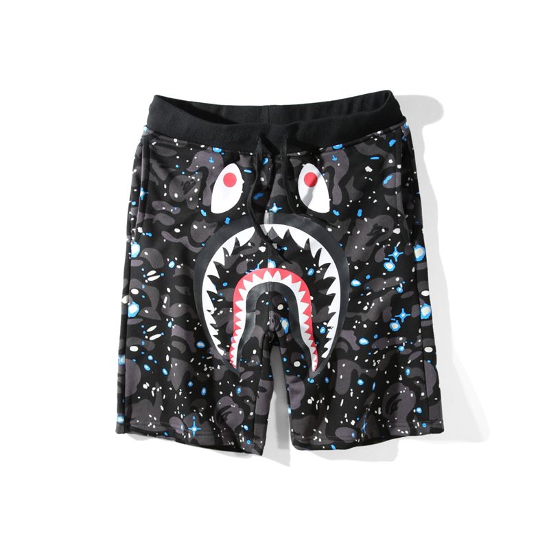 gray bape shorts