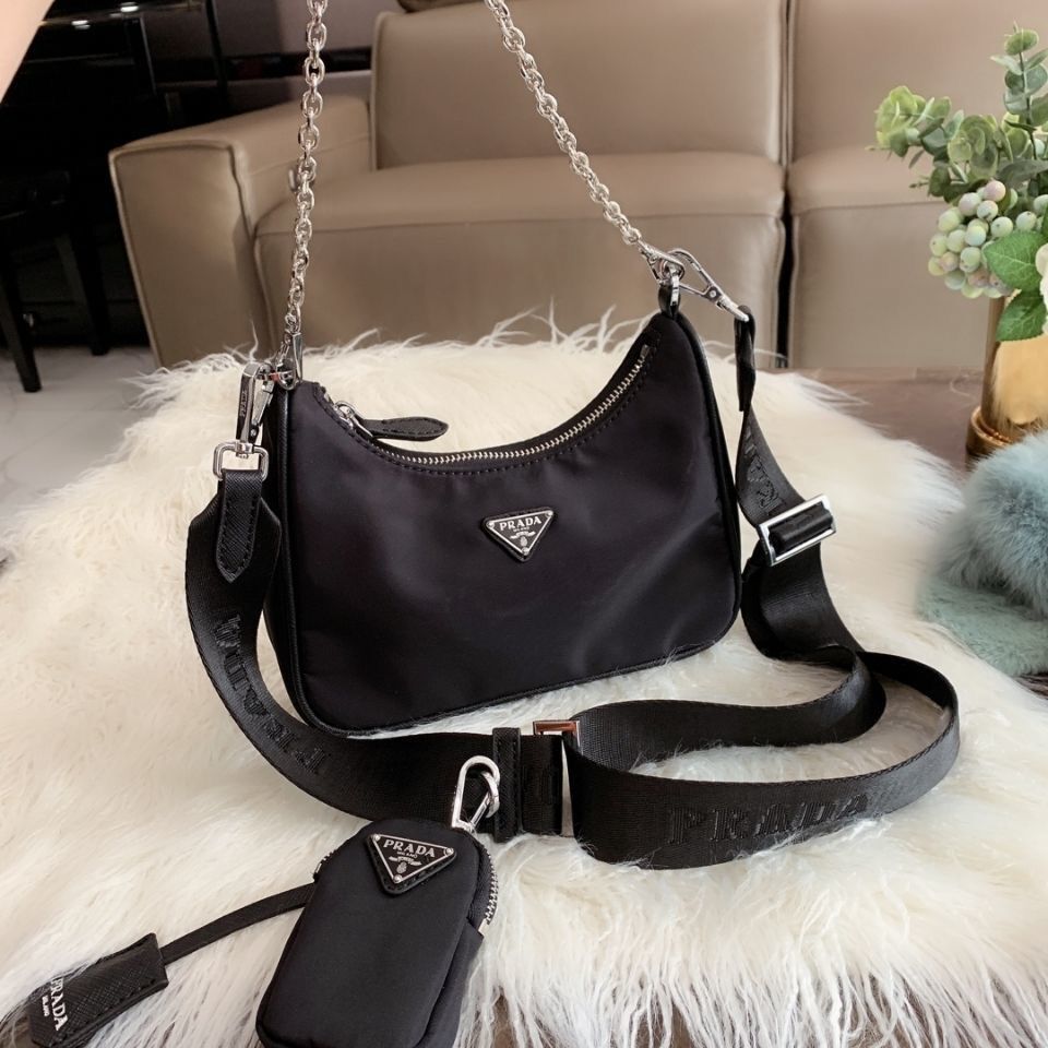 nylon strap crossbody bag