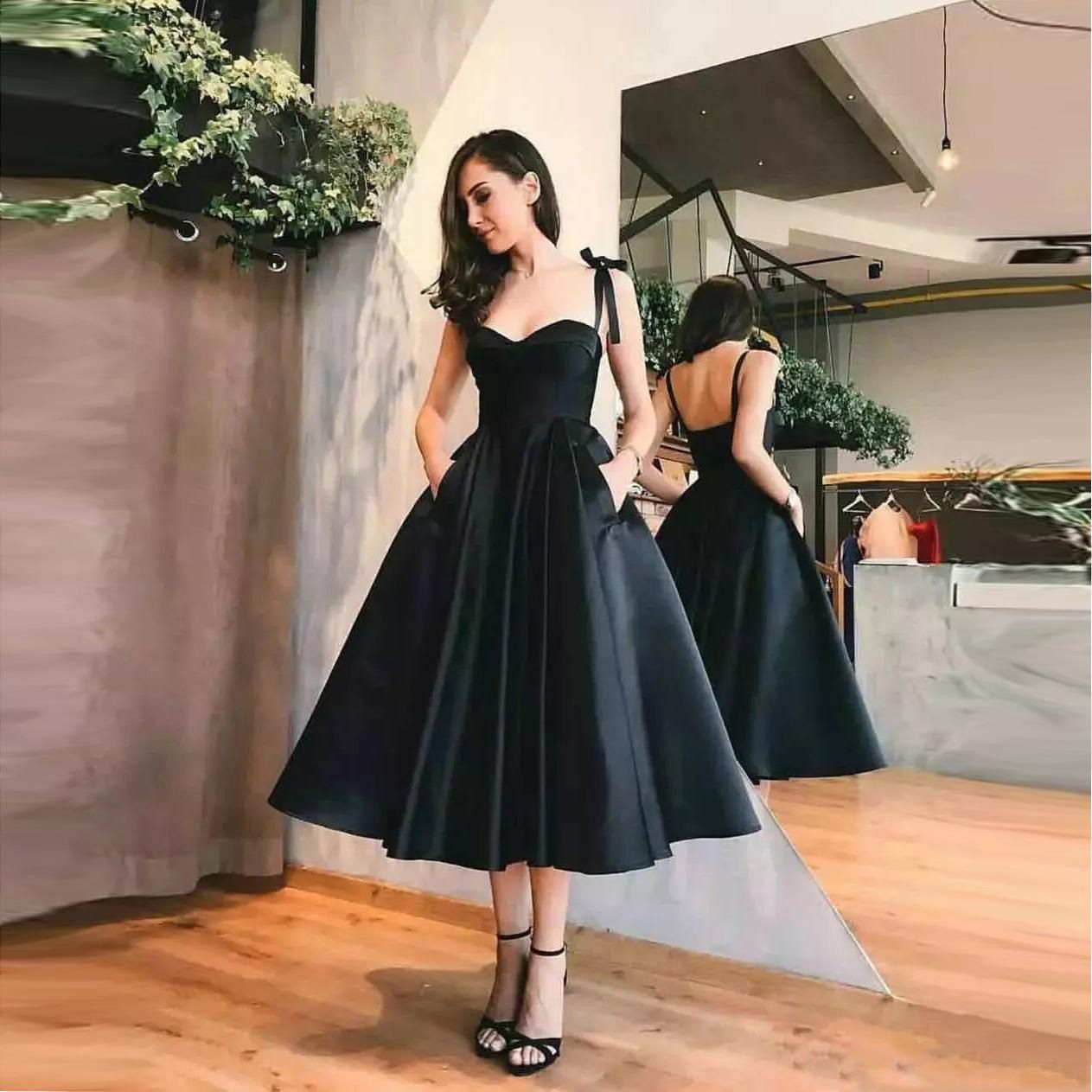 Vestidos negros para graduacion Clearance