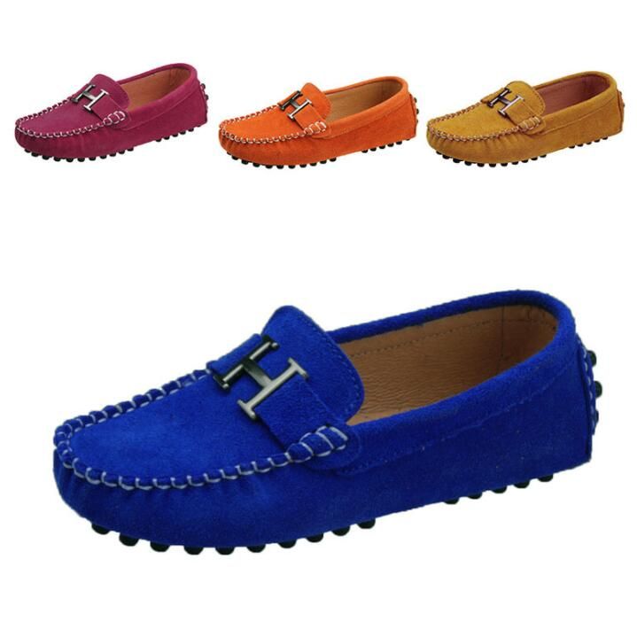 Breathble Casual Leather Loafers Shoes Boys Girls Slip on Shoes//Sneaker//Flats
