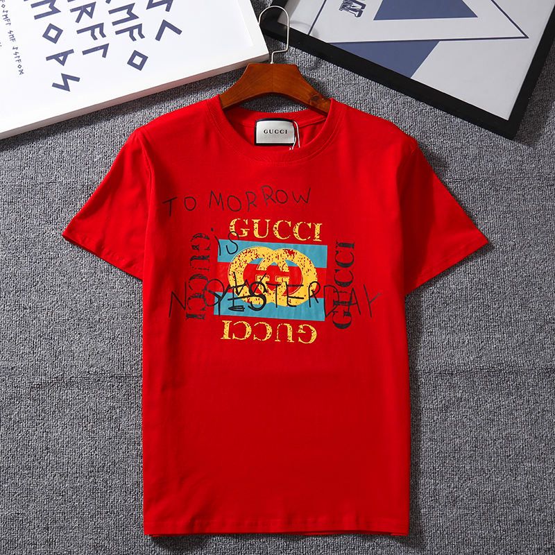 Compra 2019 Nuevo Estilo Camisetas GG Guccy Camiseta Tops Camiseta Para  Mujer Popular Moda Camisetas Rojas Barato | Entrega Rápida Y Calidad |  Es.Dhgate
