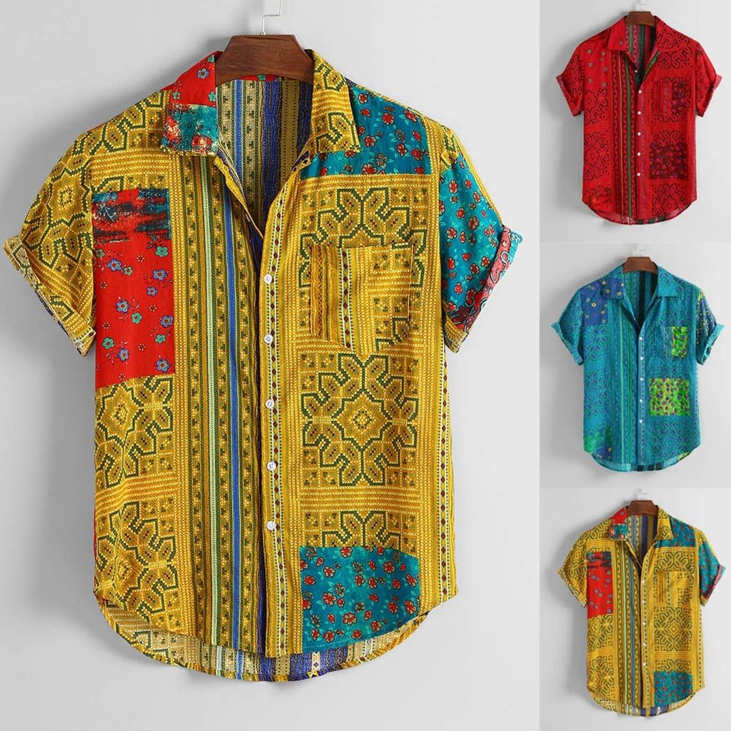 Etro Yesil Erkek Haki Polo Yaka Etnik Desenli T Shirt 764299 Beymen