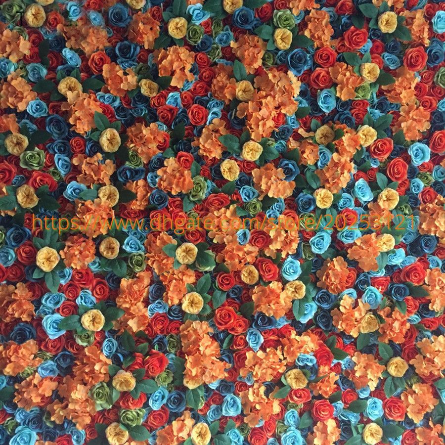 Acheter Pas Cher 3d Diy Mariage Mur De Fleur Artificielle Decoration Fond Mariage Mur De Fleur Doranger Maison Yh1083 Du 320 15 Fr Dhgate