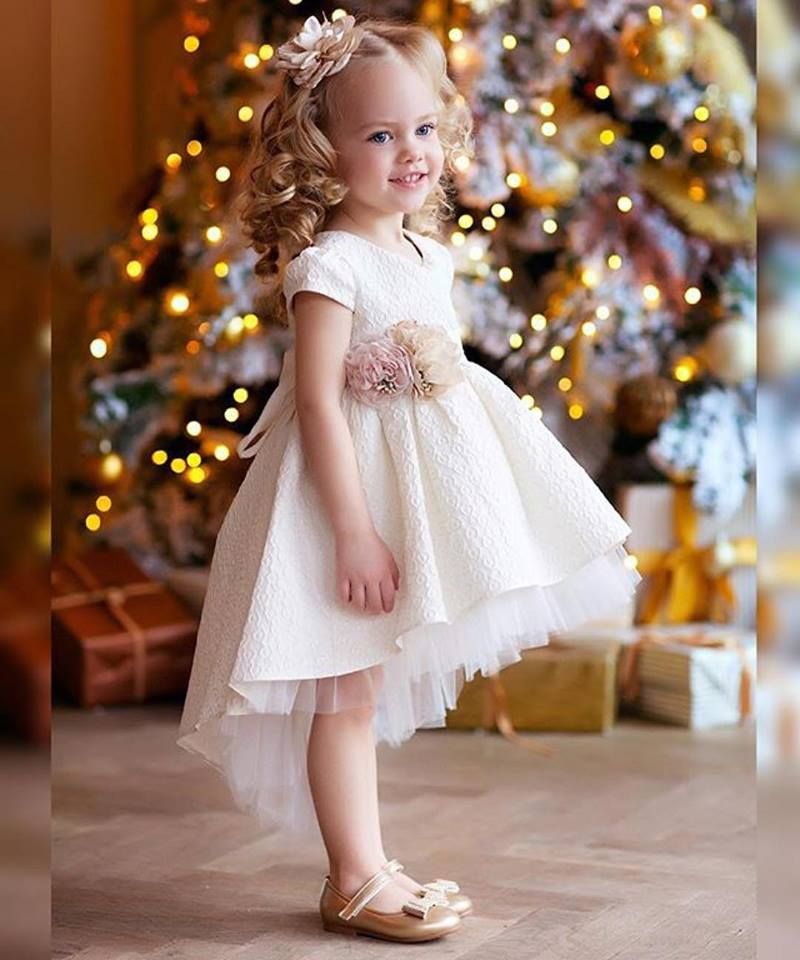 little girls in dresses