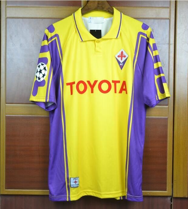 2021 99 00 Fiorentina Home Jerseys Florence Vintage Jerseys 1999 ...