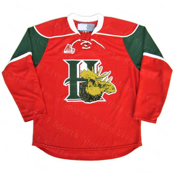 Cheap QMJHL Halifax Mooseheads CCM Jersey 22 NATHAN MacKINNON 13 NICO  HISCHIER 27 JONATHAN DROUIN Red White Green Hockey Jerseys Custom From  Gemma_yong, $32.39