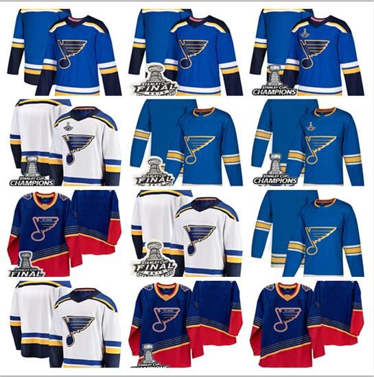 2020 St. Louis Blues Jersey 2019 Stanley Cup Champions 90s Vintage 90 Ryan OReilly 91 Vladimir ...