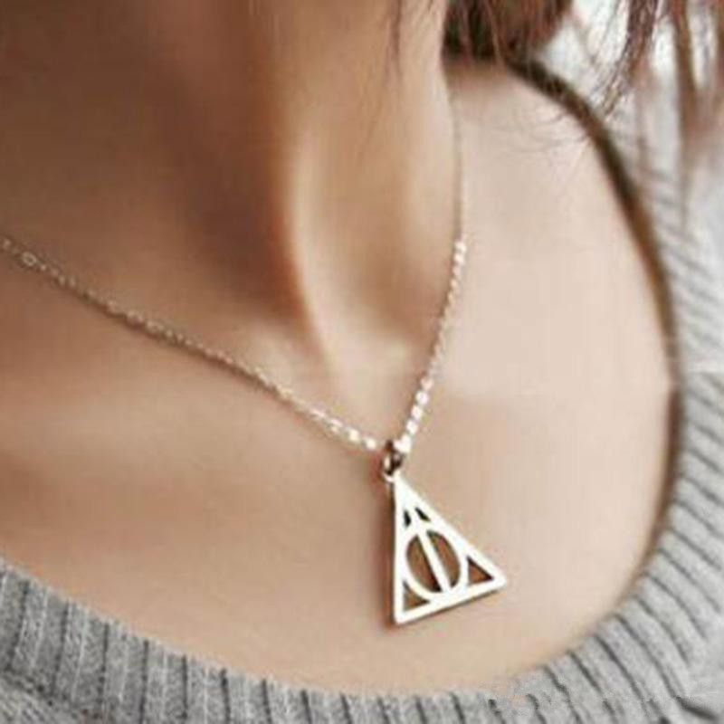 Harry Book The Deathly Hallows Necklace 