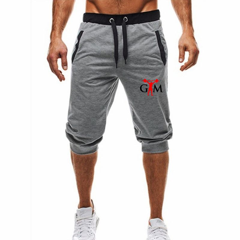 Pantalón corto para hombre Polar Cargo cintura elástica Shorts Pantalones Deportivos Jogging Correr Gimnasio