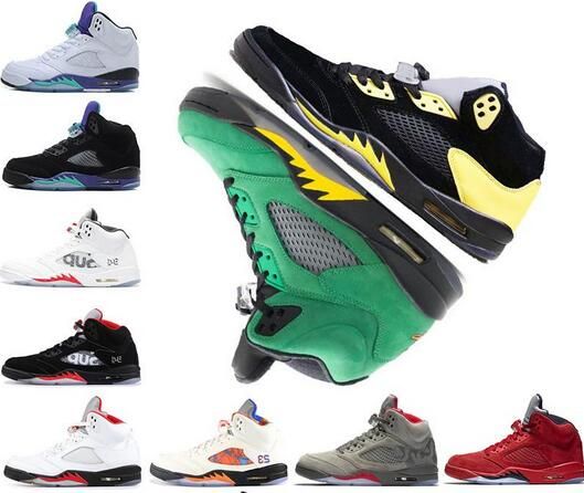 Oregon Duckman 5 5s Basketball Shoes 