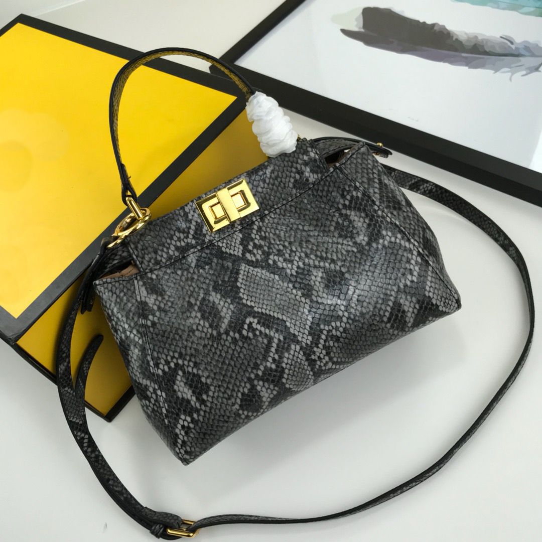 Compra Temperamento De Color Gris Estilo Elegante Piel De Serpiente Cuero  Genuino Con Estampado De Animales Bolsos De Hombro Para Mujer Bolsos Bolsos  Cruzados De Alta Calidad Barato | Entrega Rápida Y