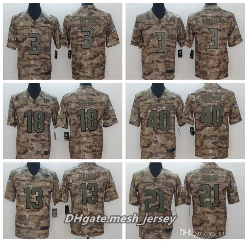 bengals military jersey