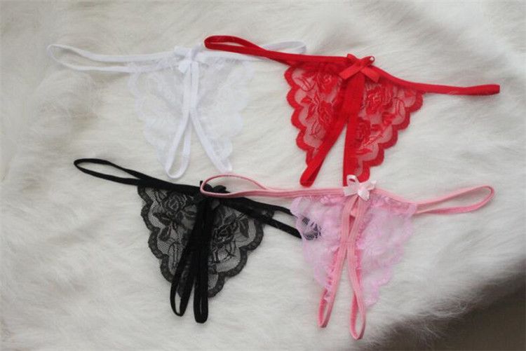 Прозрачные трусы женские открытые с дыркой посередине - 80 фото