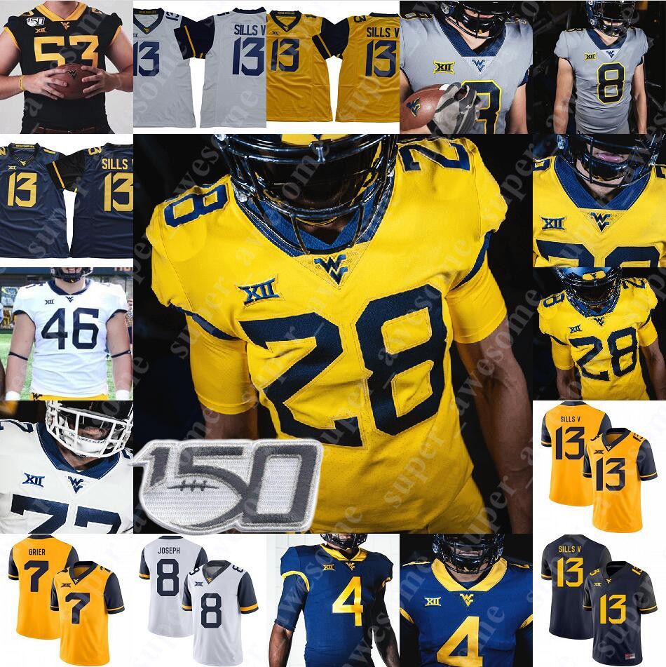 2020 West Virginia Mountaineers Jersey 