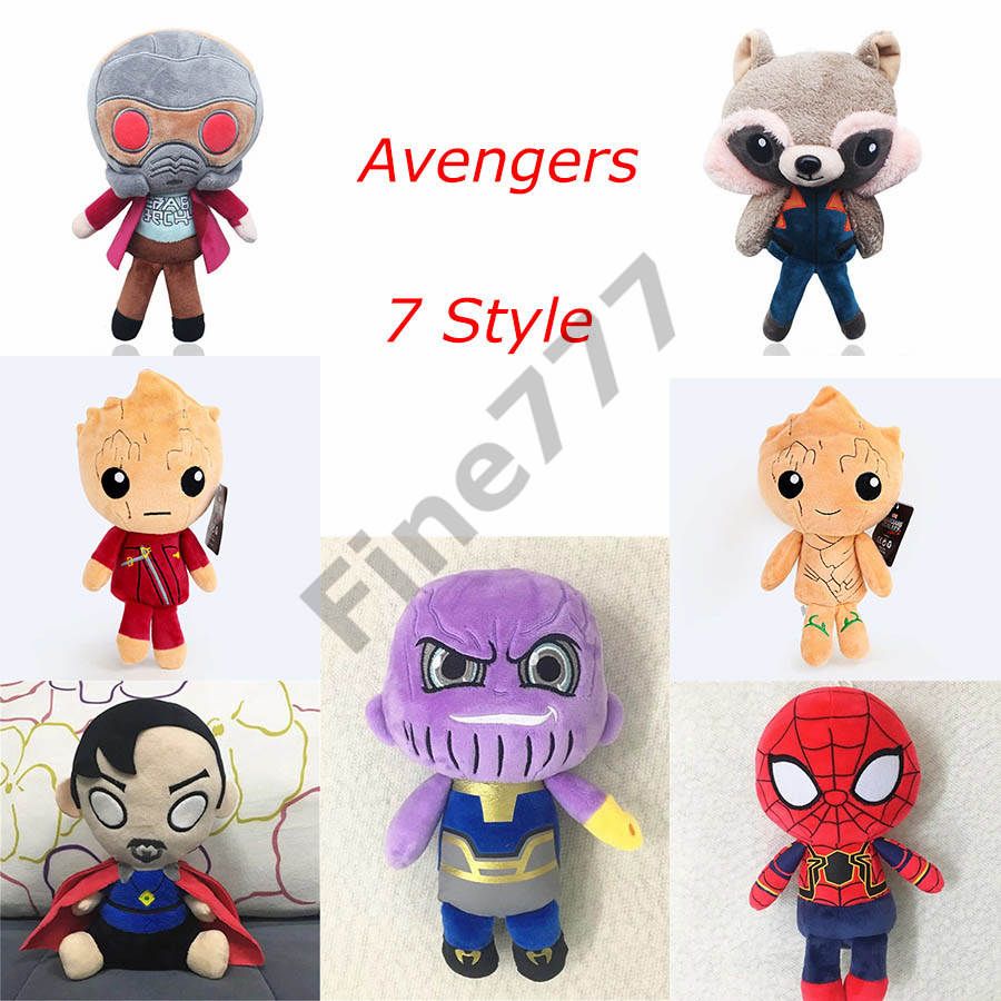 marvel stuffed toys