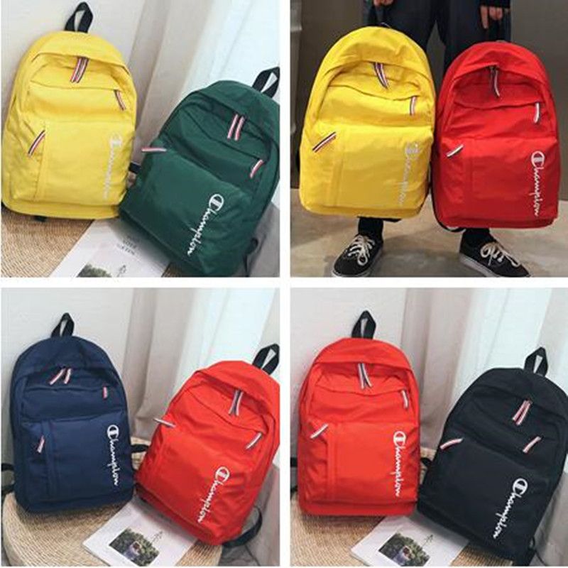 champion backpack mens yellow