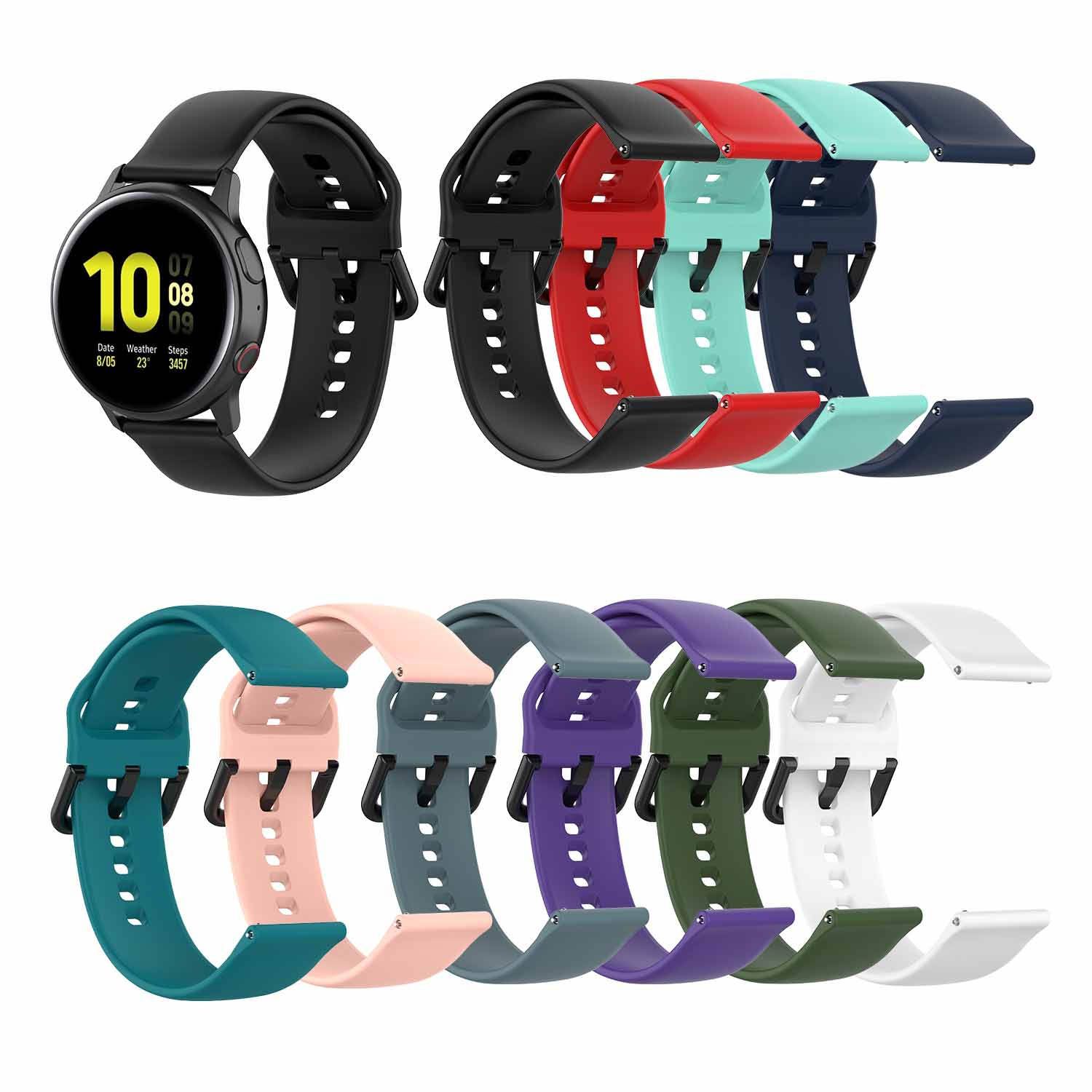 Acquistare Cinturino S 20mm Samsung Galaxy Watch Active 2 / Gear Sport  Classic Smartwatch Cinturino Da Uomo Huawei Watch 2 Amazfit Bip Economico |  Consegna Veloce E Qualità | It.Dhgate