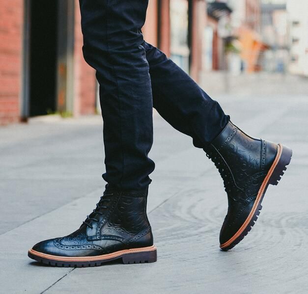 chukka motorcycle boots