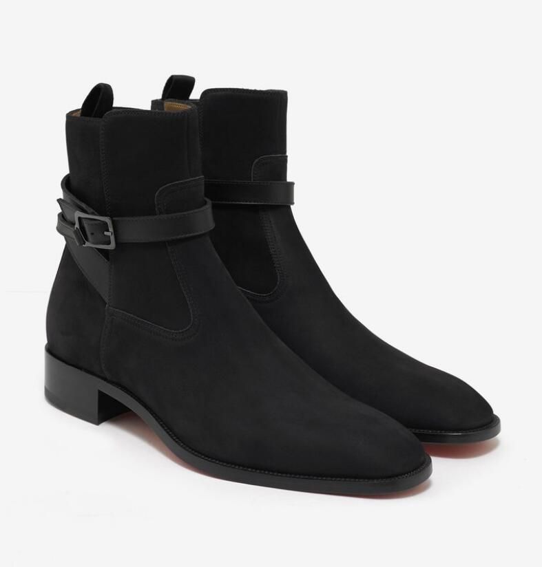 mens black ankle boot