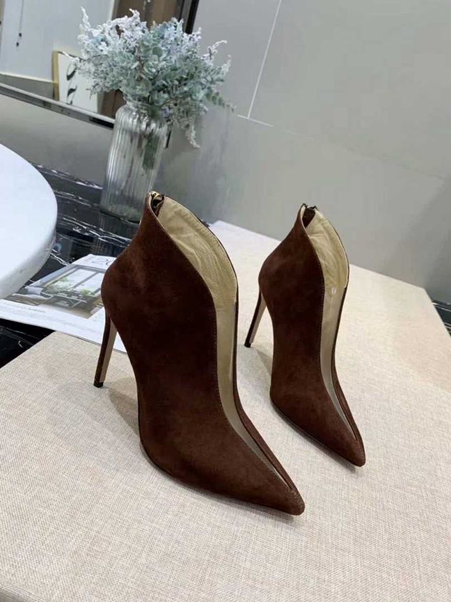 Brown heel high 10cm