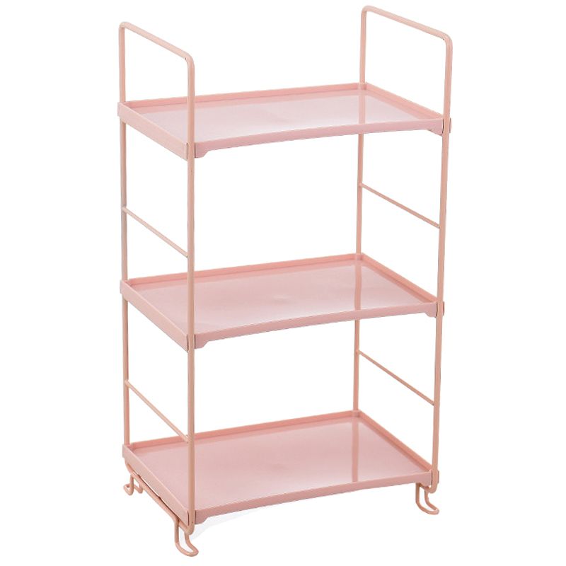 2020 3 Tiers Iron Desk Bookshelf Storage Shelf Bathroom Organizer