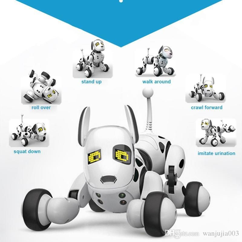 intelligent rc robot dog toy